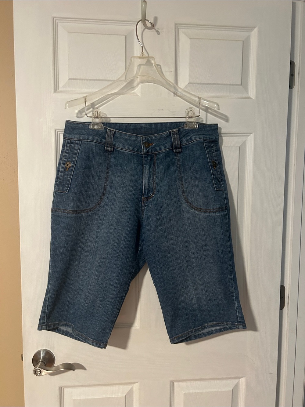 Woman’s Blue Denim Shorts